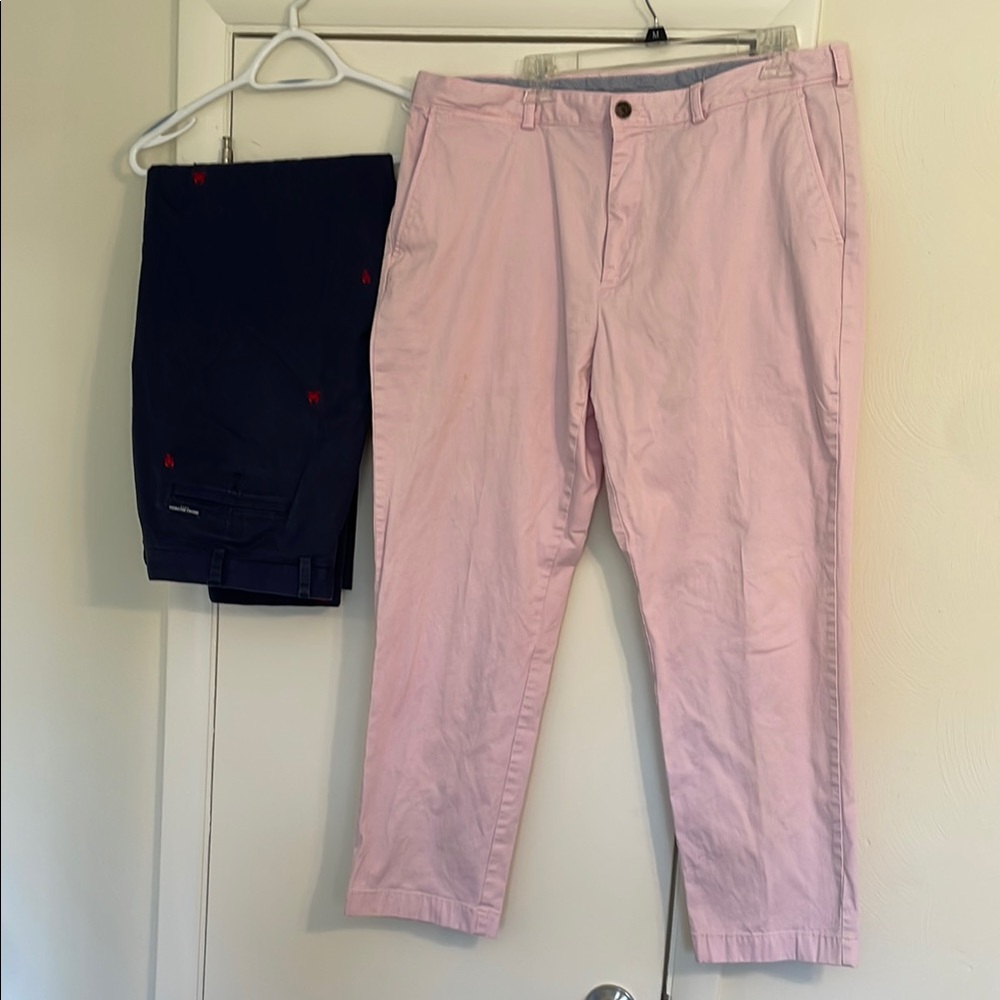 2 pairs mens Brooks Brothers chinos W40 L30